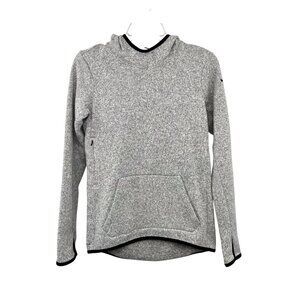 Nike Hypernatural Therma-Fit Hoodie Womens S Used Gray Black Trim 806981-063
